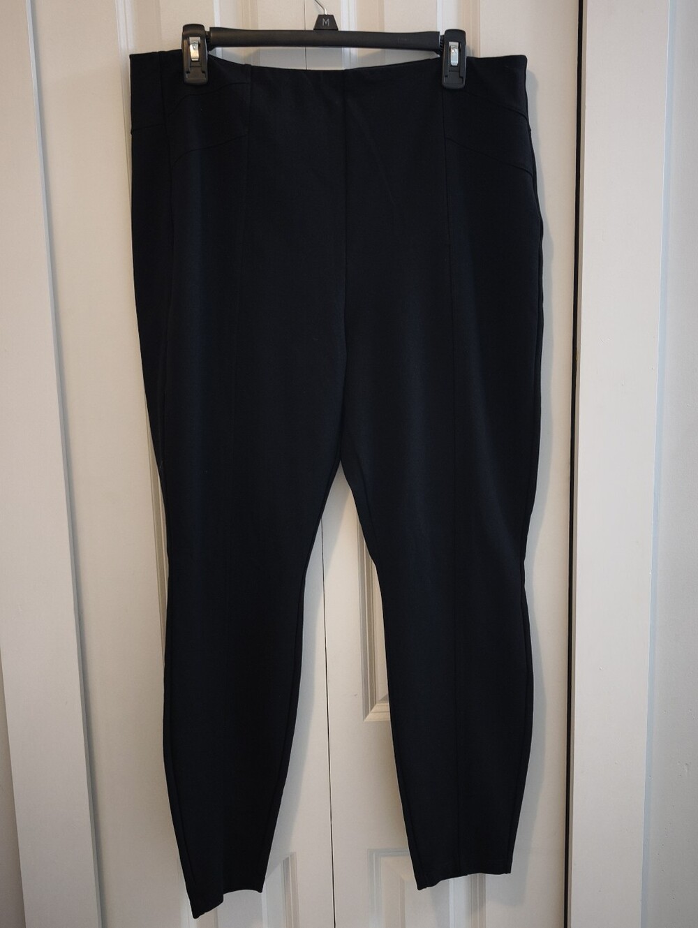 Liverpool Los Angeles Black Ponte Pull On Pants 18W Plus Size